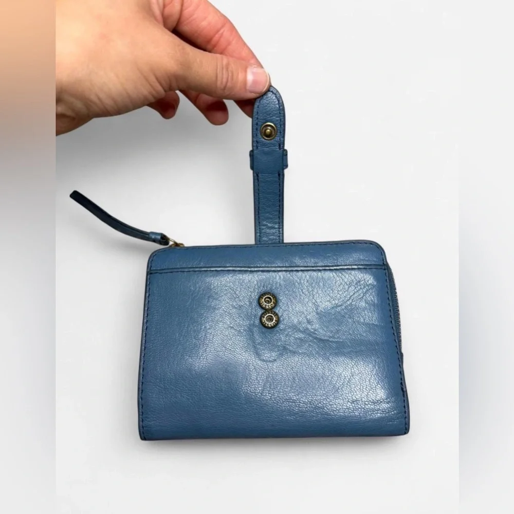 Vintage Blue Leather Fossil‎ Wallet
